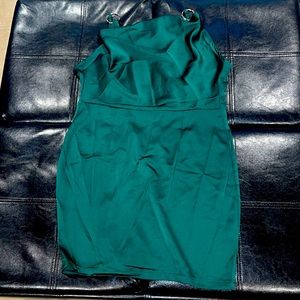 Pretty Little Thing Forest Green Mini Dress